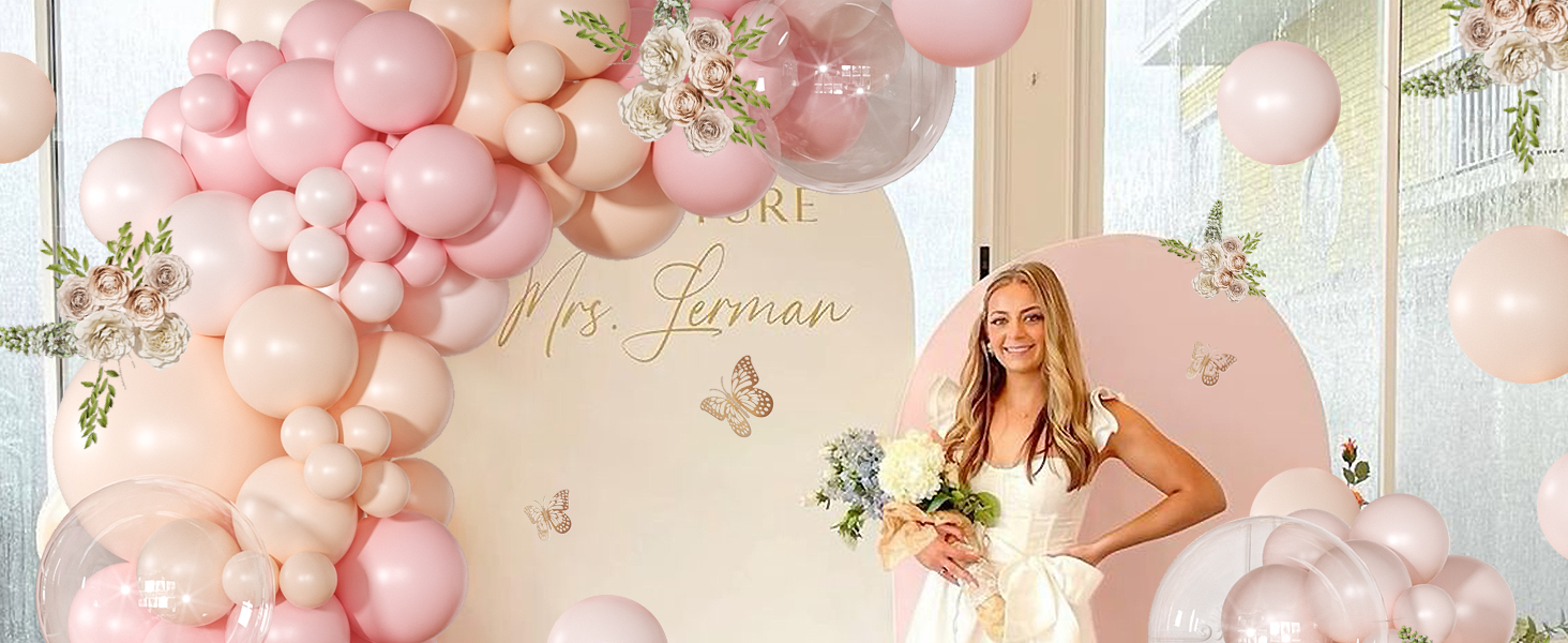Pink Balloon Arch Kit