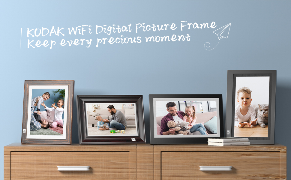 KODAK WiFi Digital Picture Frame, 11.6 Inch 1900 * 1080 IPS FHD Touchscreen Digital