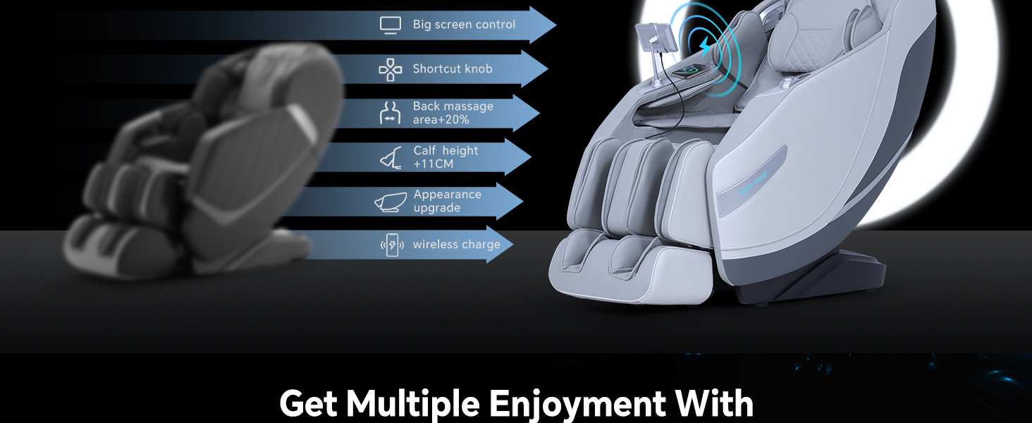 upgraded massage chair