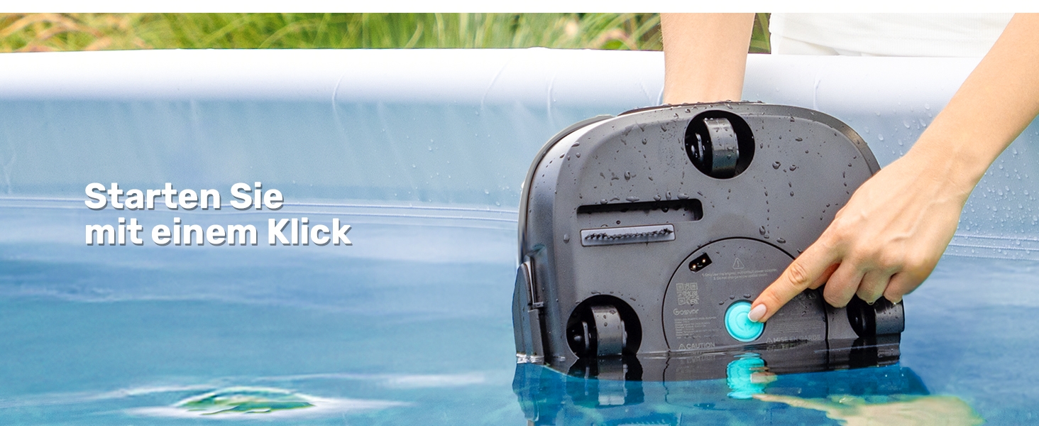 Gosvor Akku Poolsauger 90 Min Reinigungszeit, Einfach Bedienen, Selbstparkfunktion, Ideal für 80 ㎡ Oberirdische Pools | Bcf6e1e3 1193 4aa0 Bbff Bbba8fbf91e7. CR0,0,1464,600 PT0 SX1464 V1