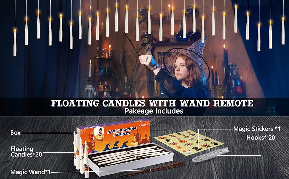 hanging candles