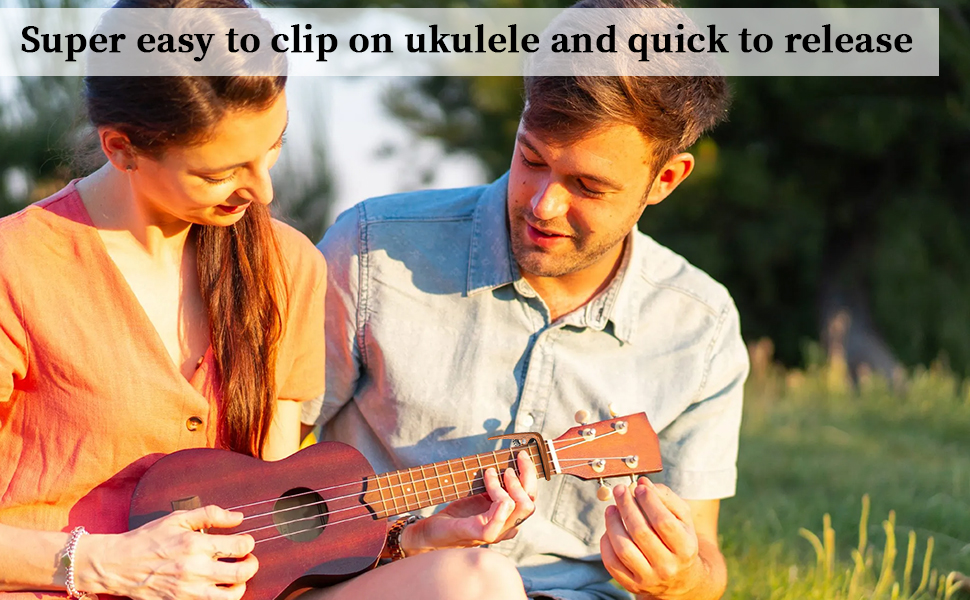 Ukulele Capo, 2 Pack Capos for Ukulele, Professional