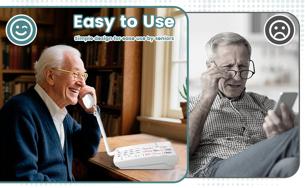 land line phones for elderly people