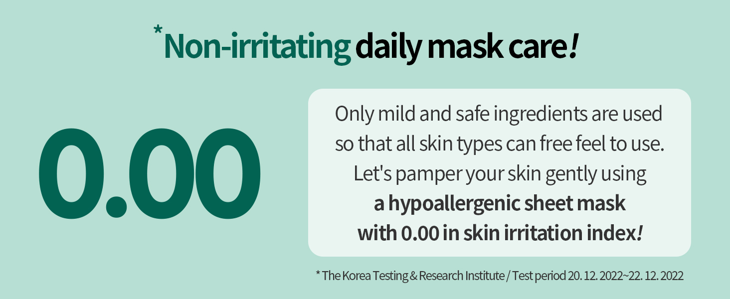 CICA AND VITAMIN DAILY MASK SHEET