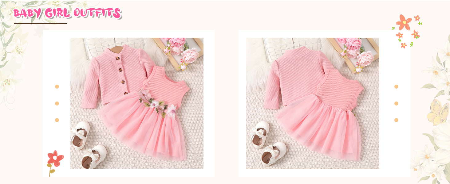 baby girl pink dress