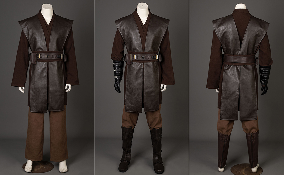 Anakin Skywalker Cosplay Costume for Halloween