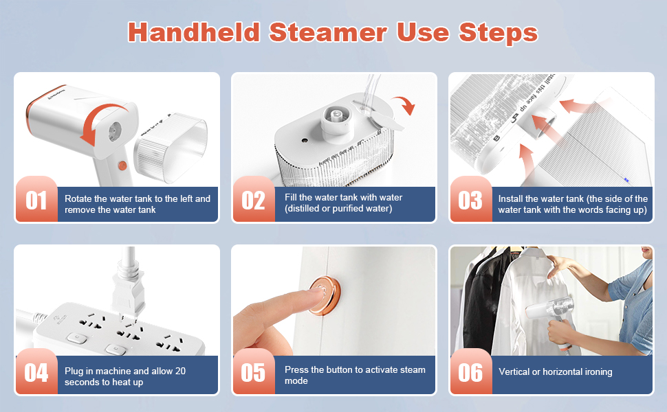 Portable Garment Steamer