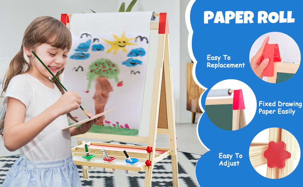 whiteboard easel