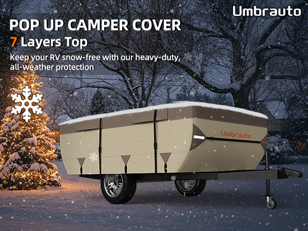 Amazon.com: Umbrauto Pop Up Camper Cover for 10'-12' Folding