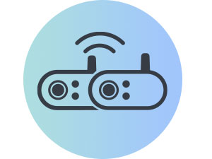 Connect up to 2 Cameras