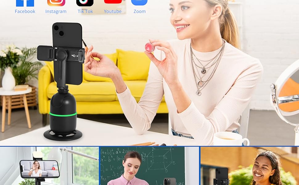 auto face tracking tripod