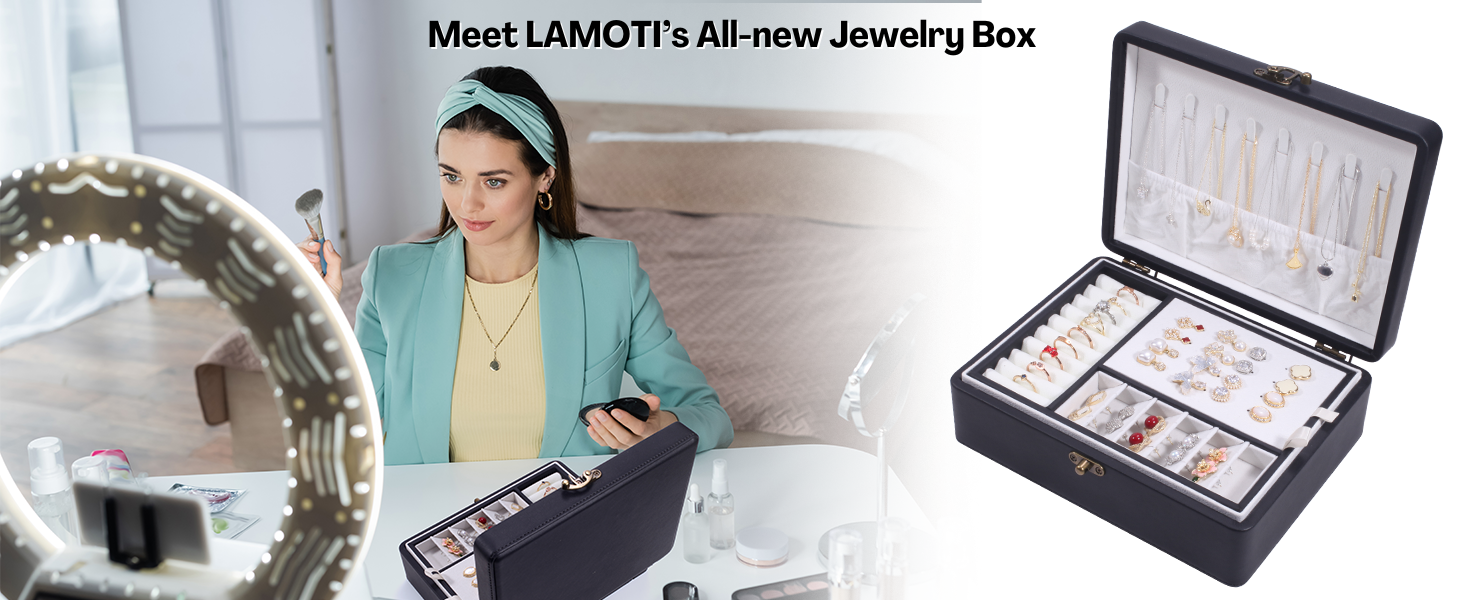 jewelry box organiser for women girls
