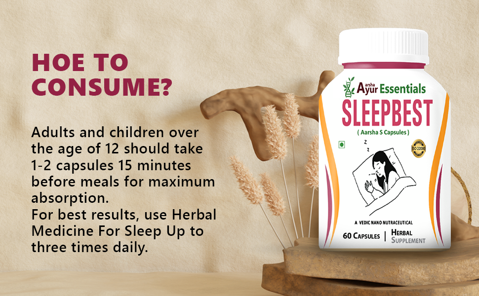 Sleep Support Supplement Herb Extract For Better Sleep Promotes