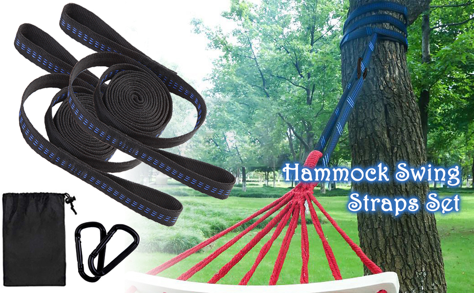 Aazon.co: SELEWARE Haock Straps, Tree Swing Rope, Haock Chair