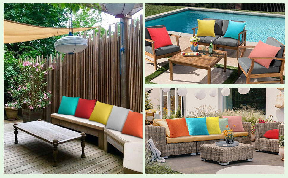 waterproof outdoor pillow case