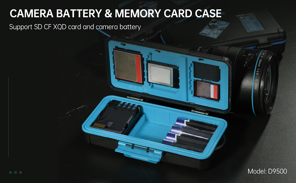 Camera Battery and Memory Card Case, Camera Battery Case Professional