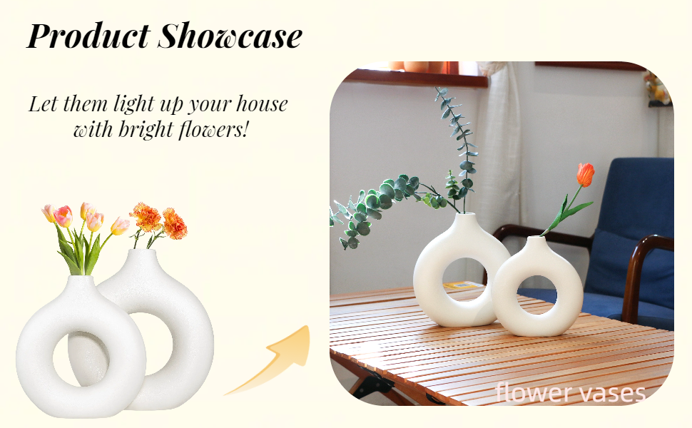 ceramic flower vases