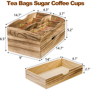 coffee bar organizer