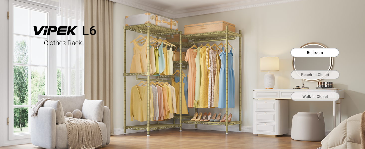 vipek L6 corner closet organizers