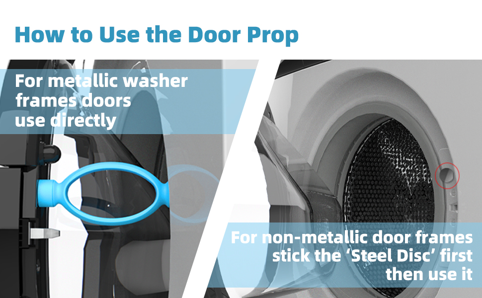 Front Load Washer Door Prop, Washing Machine Door