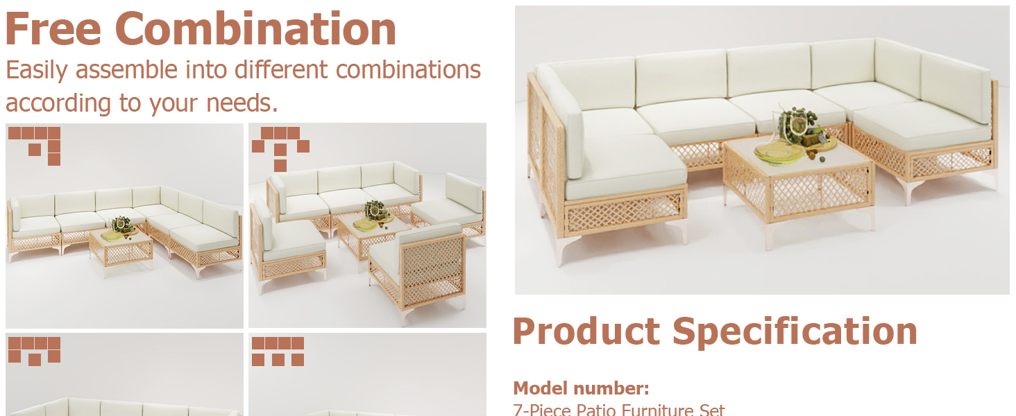 Outdoor Patio Furniture Set