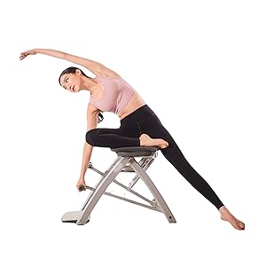 Amazon | ピラティスチェア 多機能ピラティス リフォーマー 折りたたみ