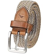 Tommy Bahama Men's Two Tone Stretch Web Belt