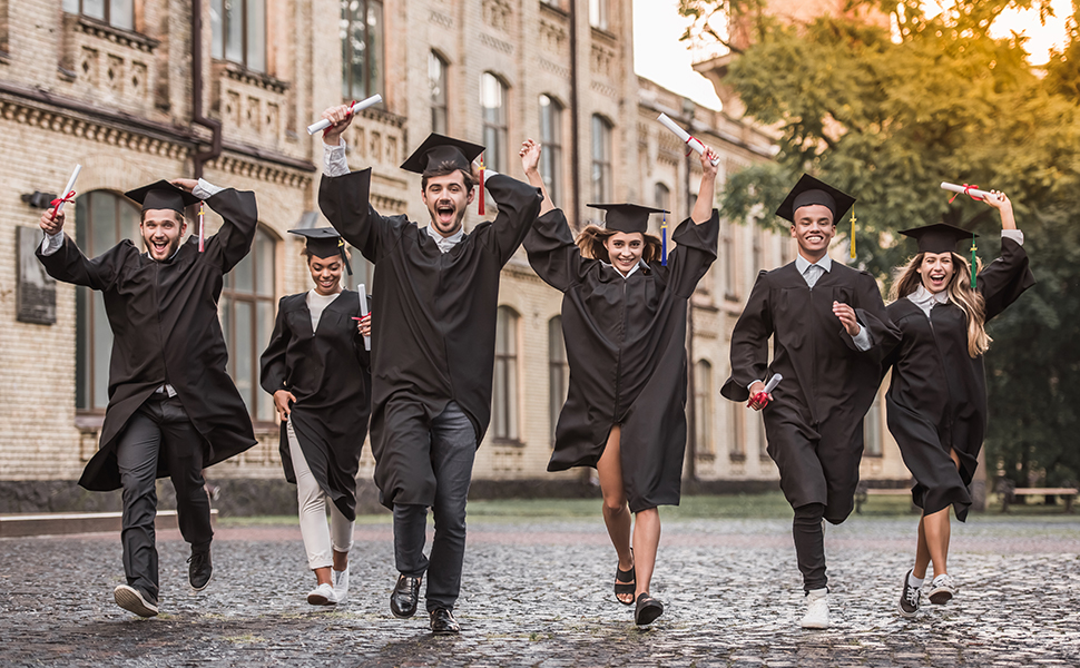 QUEEN KING 12 PCS Graduation Tassel with 2024 Year Gold