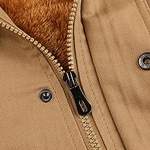 Winterjassen Tactische Jas Fleece Gevoerde Jas Cargo Jas Warme Jassen 