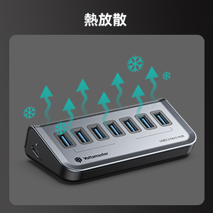 Amazon | 【最新USB ハブ】Yottamaster USB3.2 Gen2 ハブ 7