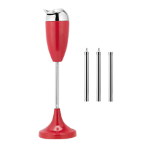 Adjustable Outdoor Floor Standing Ashtray Red