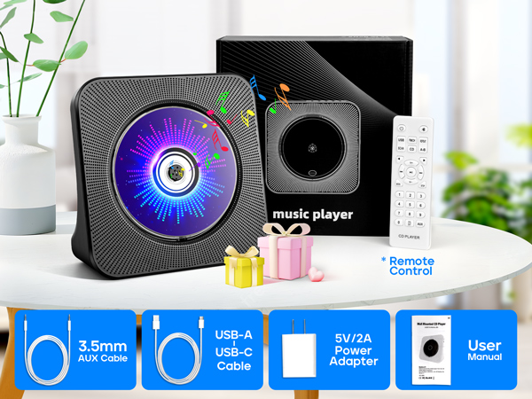 portable cd players for home cd player with bluetooth bluetooth cd player for home