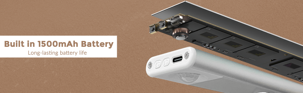 built in 1500mAh battery