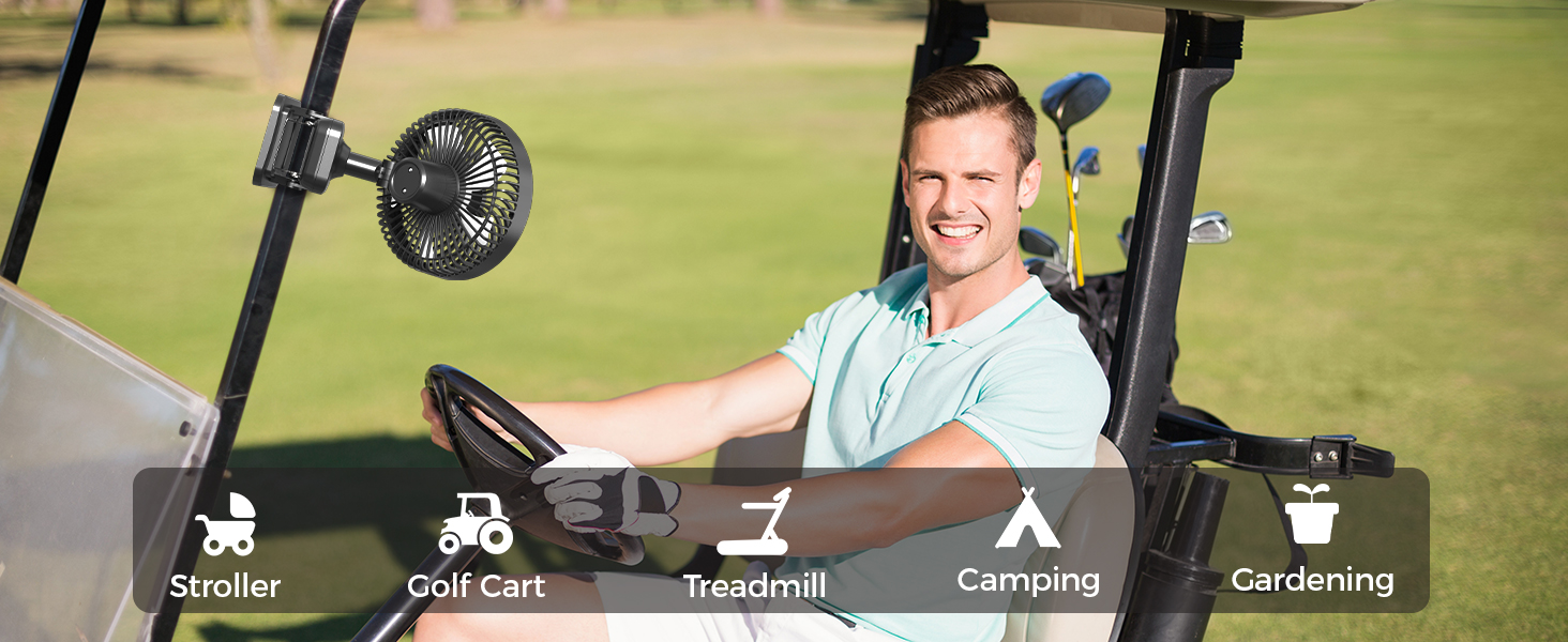 golf cart fan