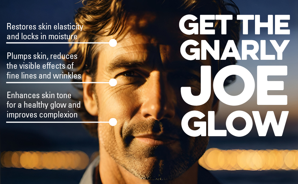 Gnarly Joe anti aging face moisturiser night serum for men