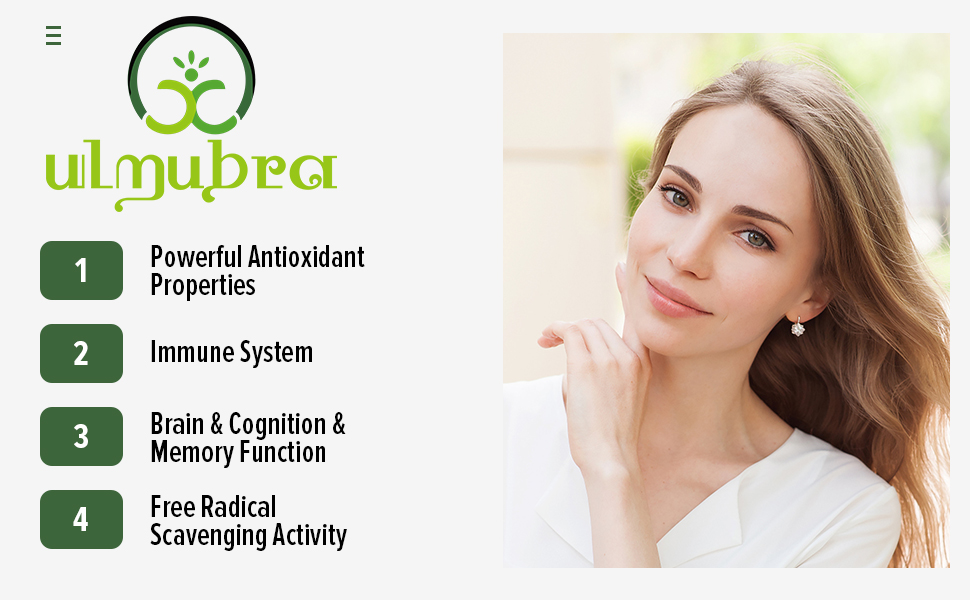 Ulmubra Liposomal Luteolin 500MG, Maximum Absorption