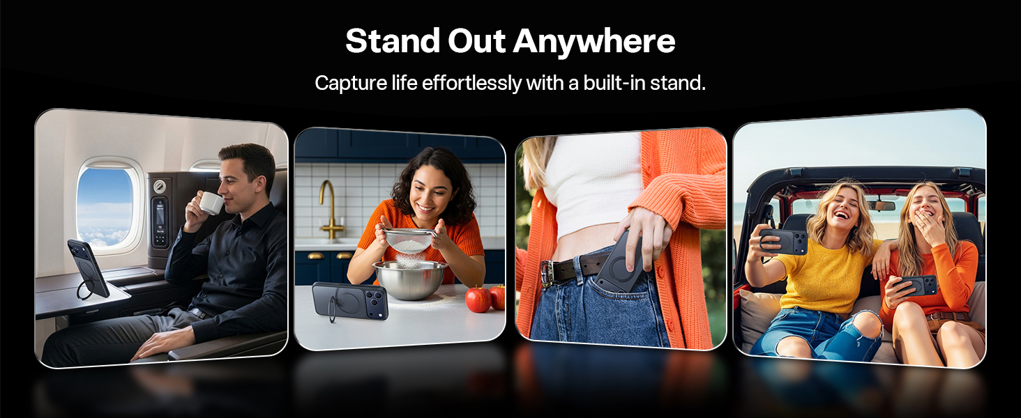 Ostand iPhone 17 Pro Case Magnetic