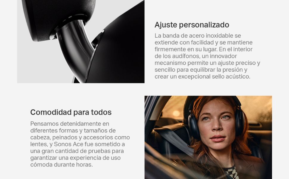 Sonos, Ace, sonido, audio espacial, audio lossless, Dolby Atmos, Audífonos, Audífonos Bluetooth