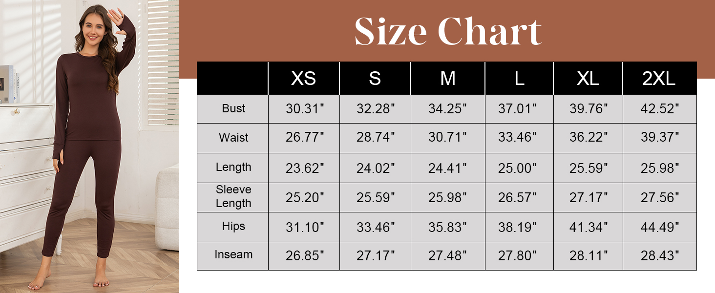 thermal underwear for women