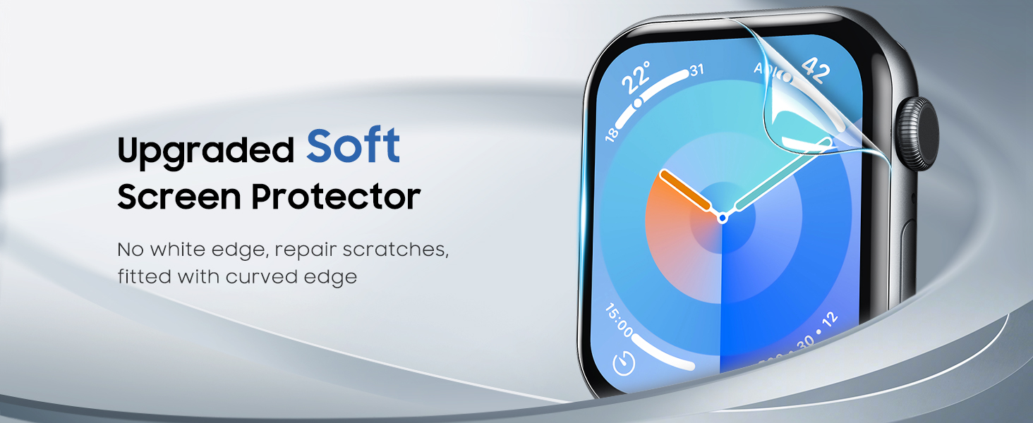 Soft Screen Protector for Apple Watch Series 10 46mm