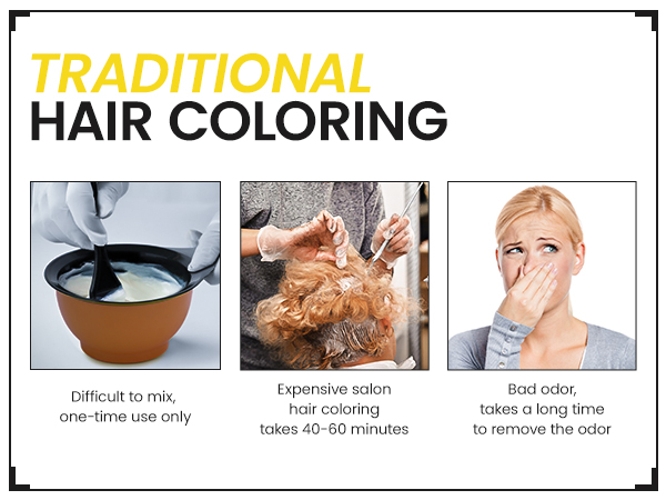 Black Hair Dye Shampoo