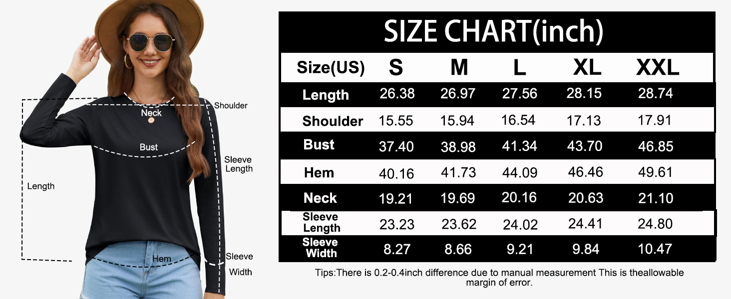 Size CHART(inch)