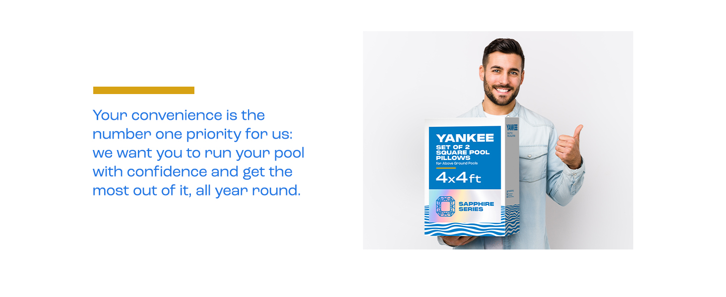 Solar Pool Cover for Rectangular Pool by Yankee Sapphire Series Solar