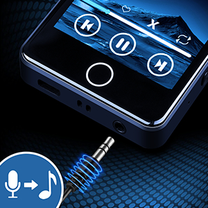 MP3 Music Player support 3.5mm AUX