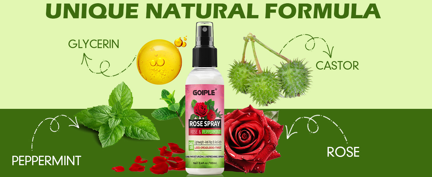 rose spray for loc