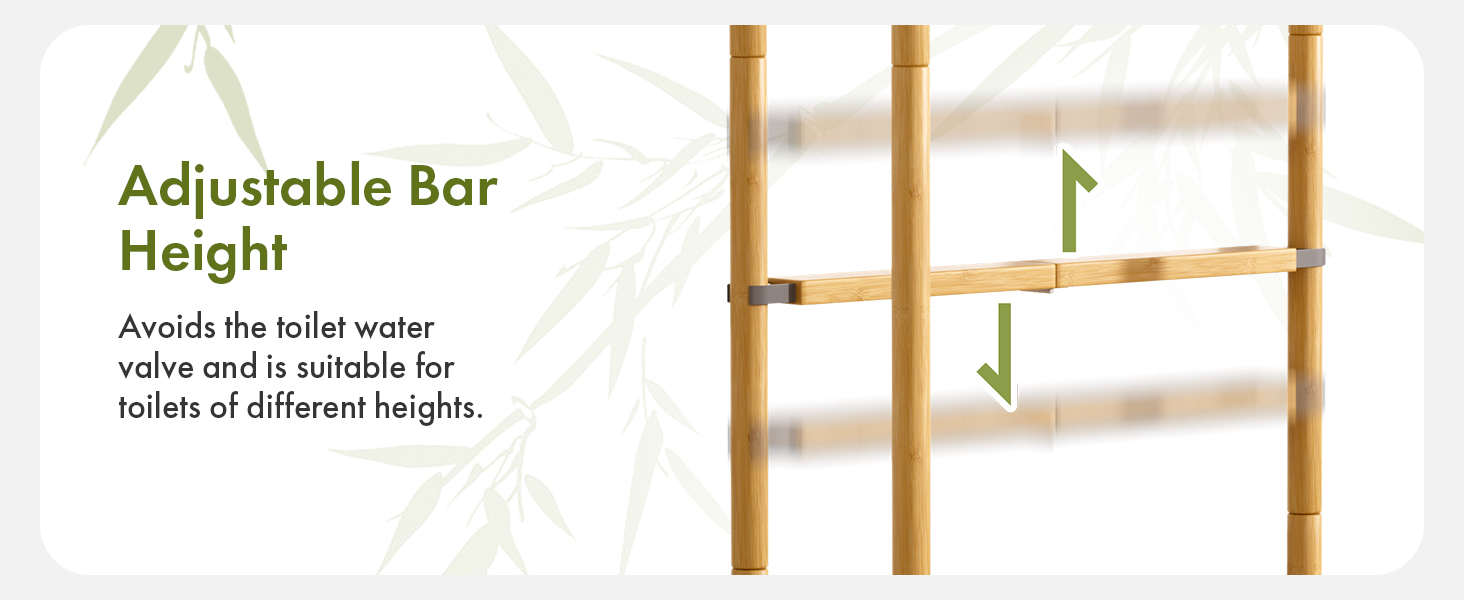 3-Tier Over Toilet Organizer Rack