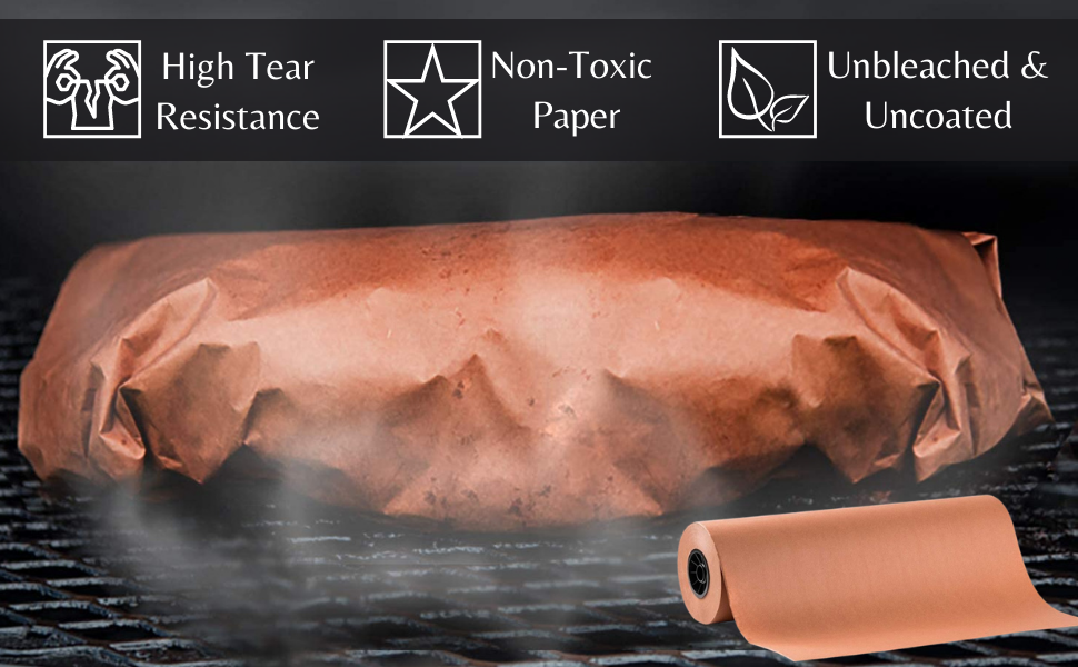 Pink Butcher Paper Roll 18” x 175’ Made In USA Food Grade