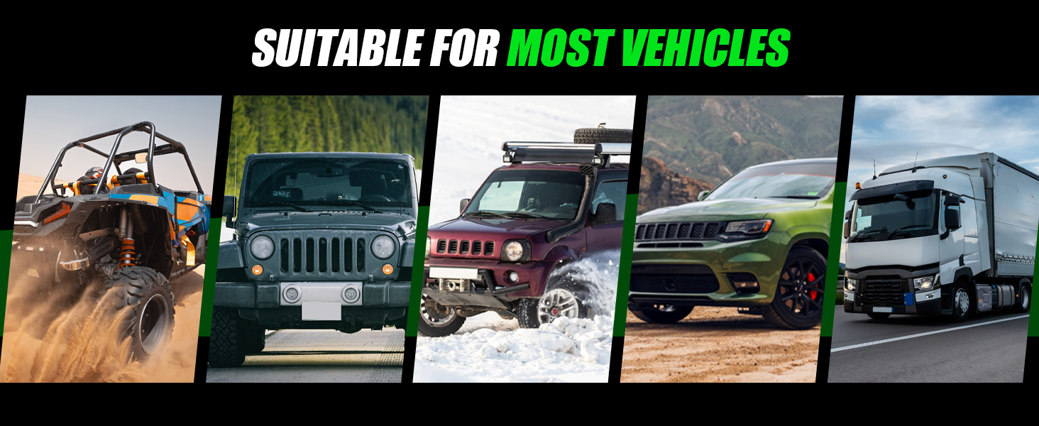 Universal heavy duty tow rope suitable for most vehicles 