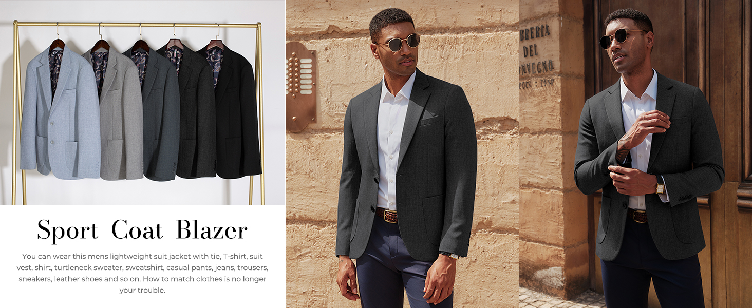 Mens Two Button Blazer