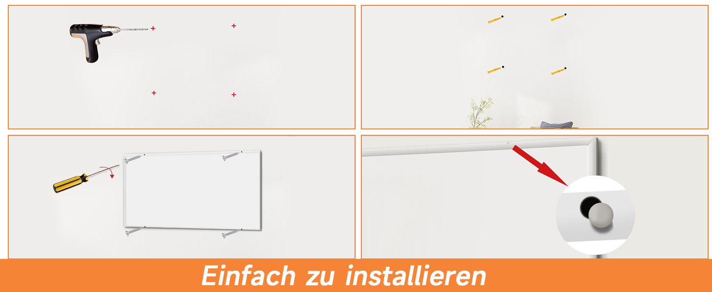 Einfache Installation